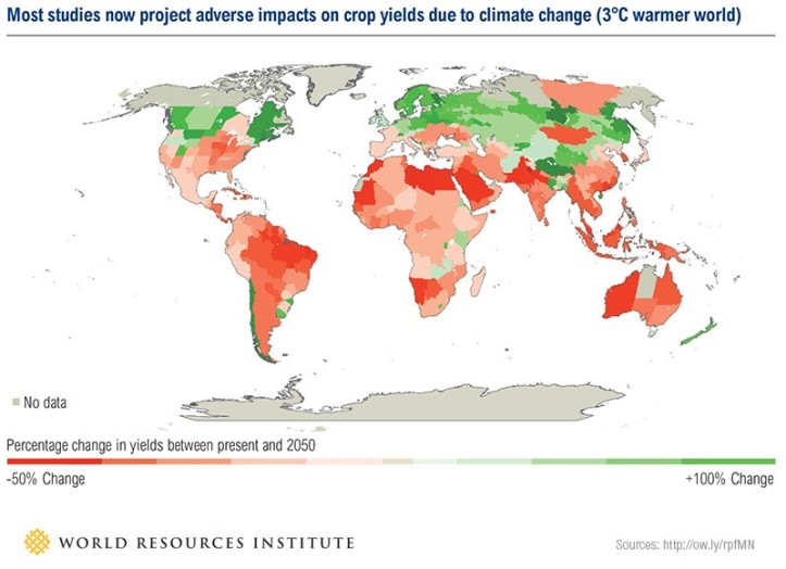 Crop loss due to Climate Change